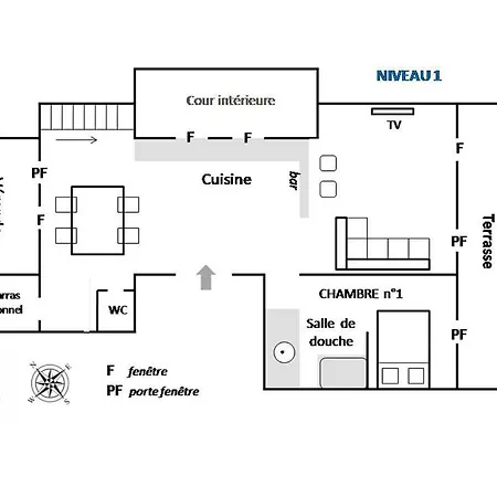 Loft T3 90 M2 + Terrasses - Acces Direct Plage/bus