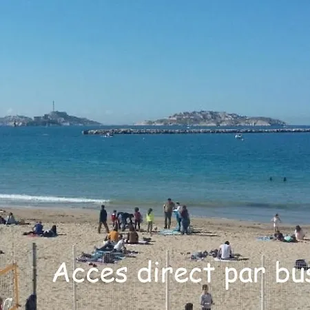 Loft T3 90 M2 + Terrasses - Acces Direct Plage/bus * Marseille